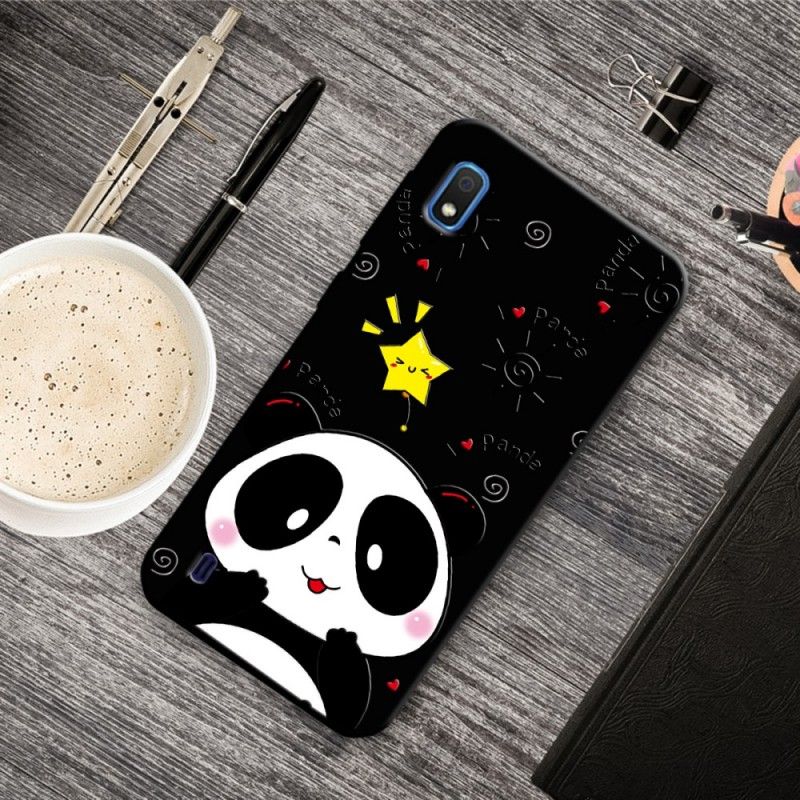 Coque Samsung Galaxy A10 Étoile Panda