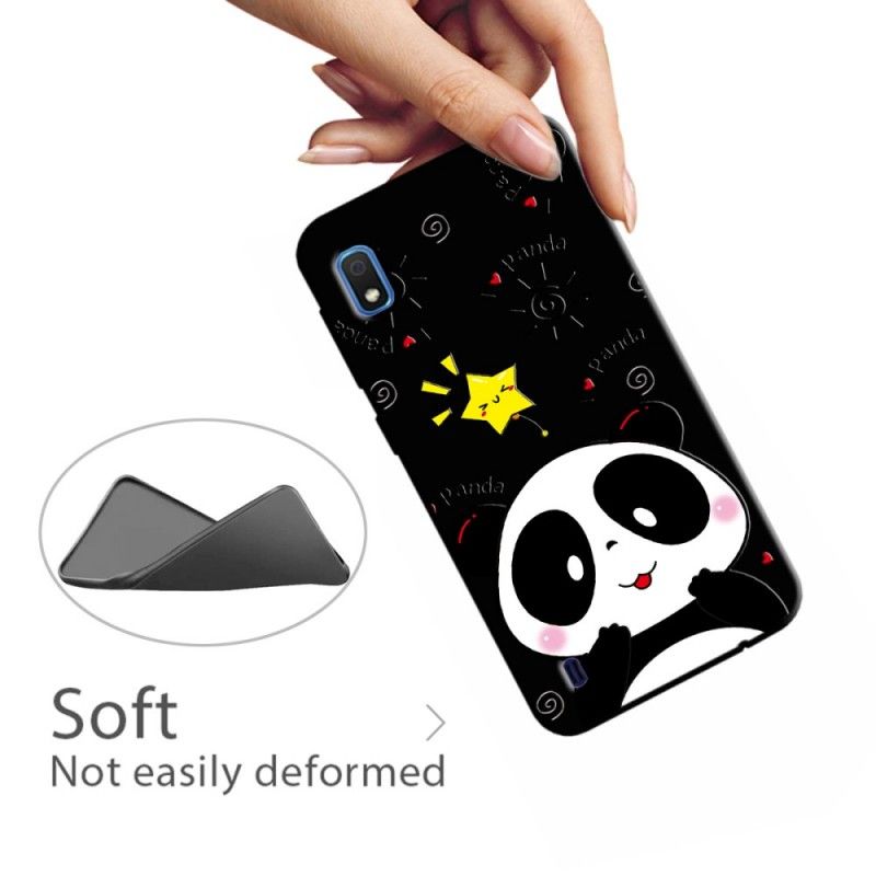 Coque Samsung Galaxy A10 Étoile Panda