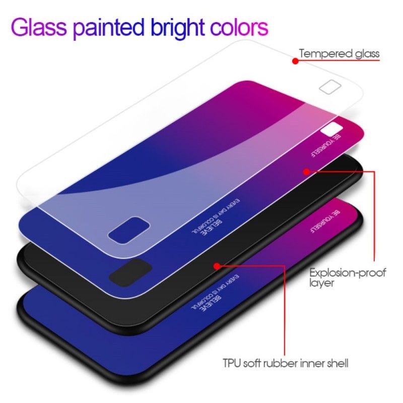 Coque Samsung Galaxy A10 Galvanisée Color