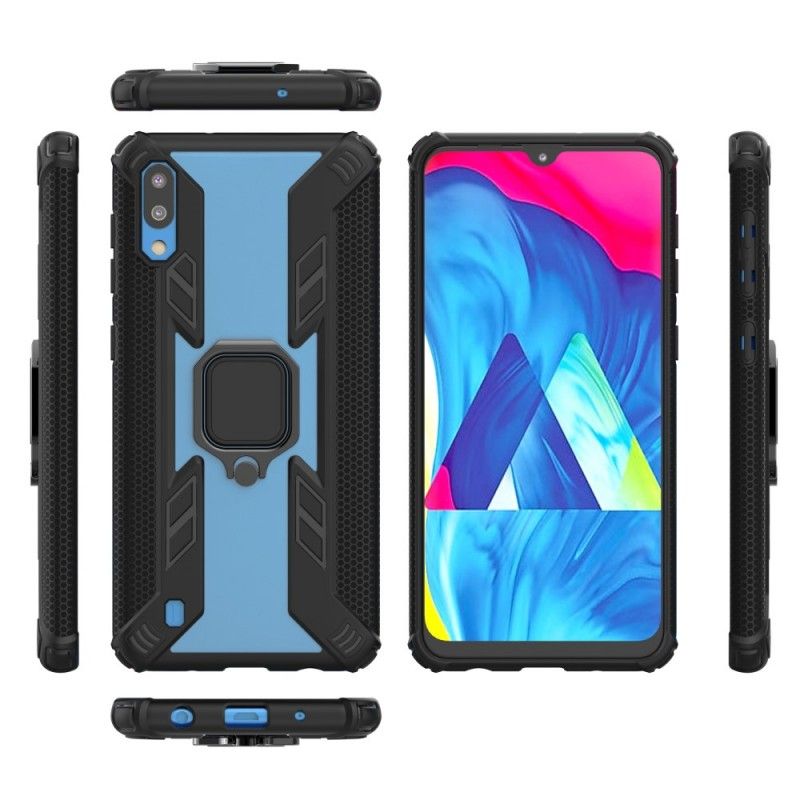 Coque Samsung Galaxy A10 Hybride Avec Anneau-support