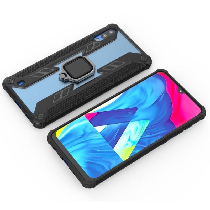 Coque Samsung Galaxy A10 Hybride Avec Anneau-support