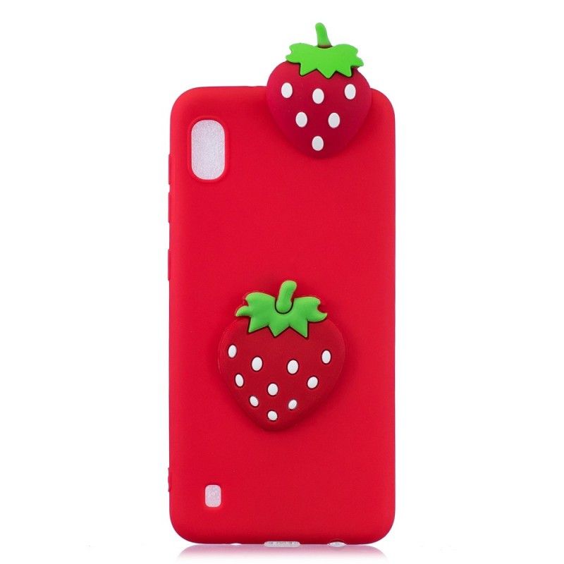 Coque Samsung Galaxy A10 La Fraise 3d