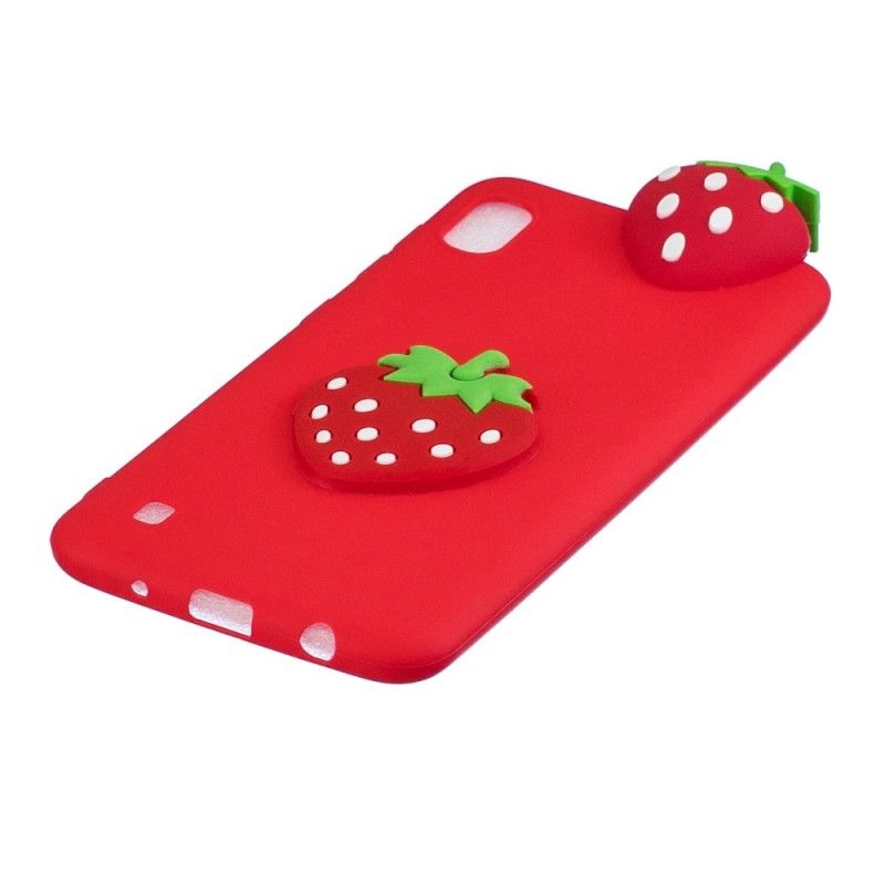 Coque Samsung Galaxy A10 La Fraise 3d