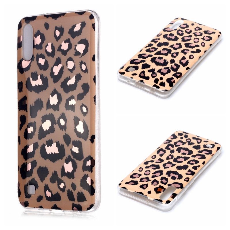 Coque Samsung Galaxy A10 Marbre Style Léopard