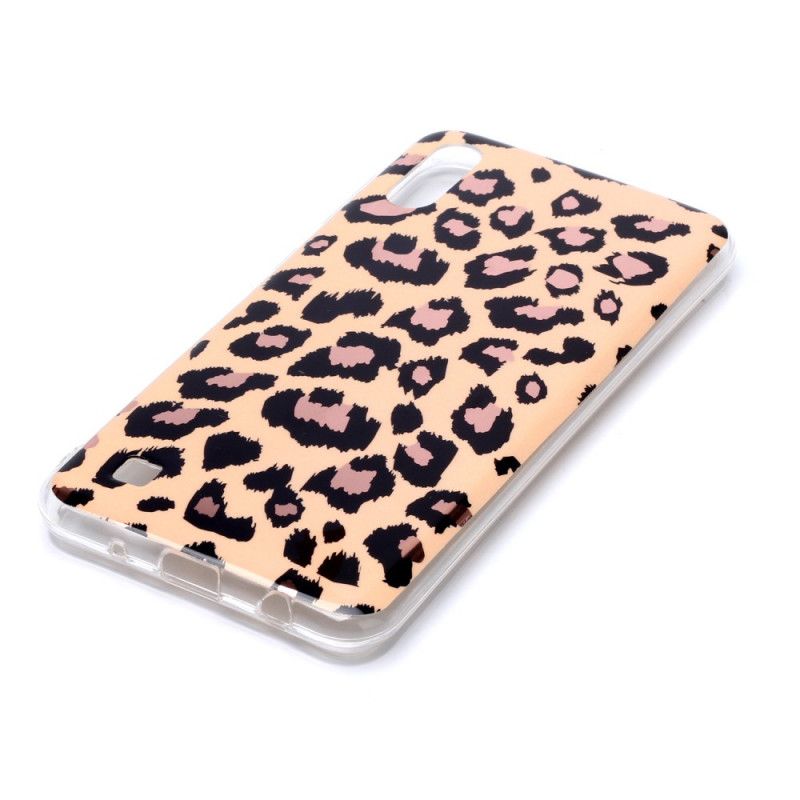 Coque Samsung Galaxy A10 Marbre Style Léopard