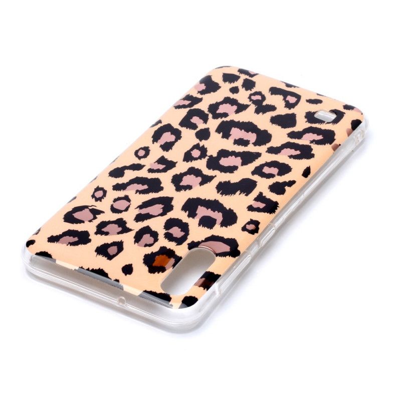 Coque Samsung Galaxy A10 Marbre Style Léopard