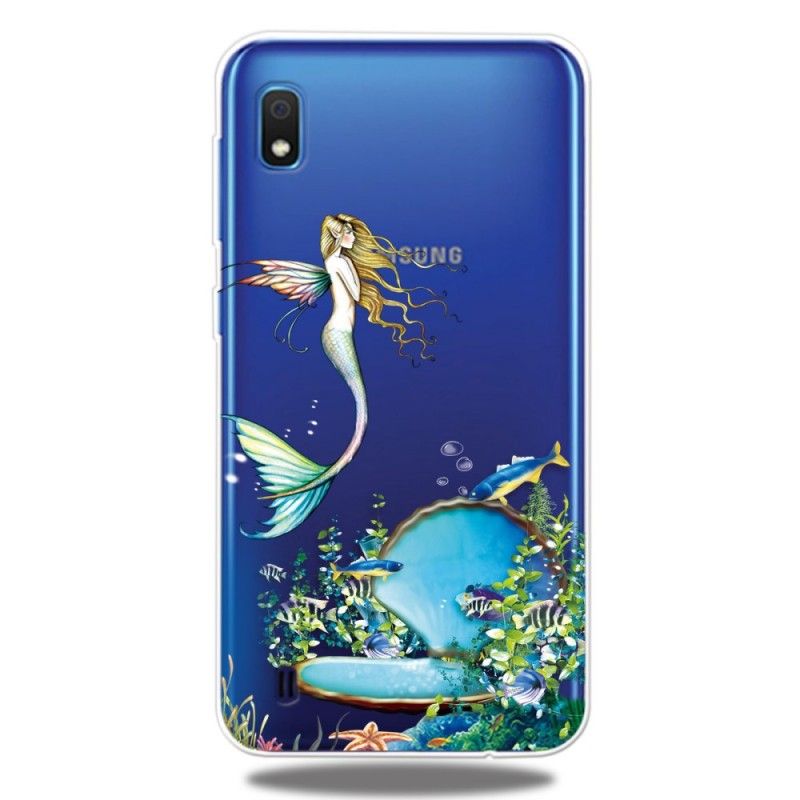 Coque Samsung Galaxy A10 Sirène Bleue