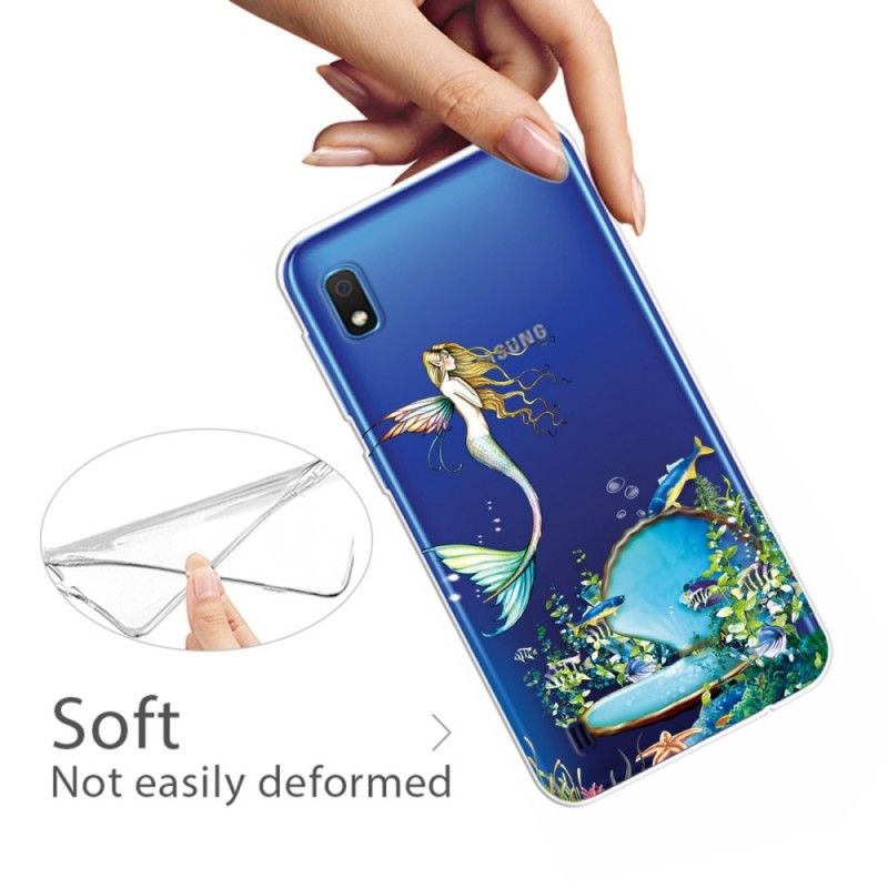 Coque Samsung Galaxy A10 Sirène Bleue