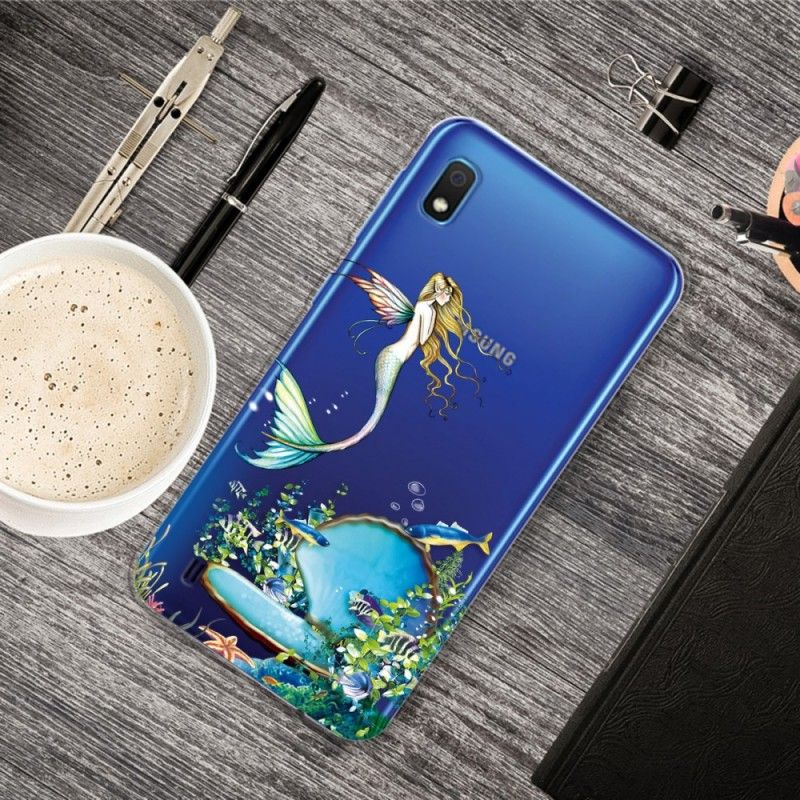 Coque Samsung Galaxy A10 Sirène Bleue