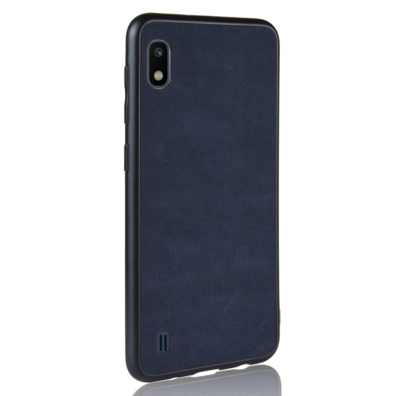 Coque Samsung Galaxy A10 Style Cuir