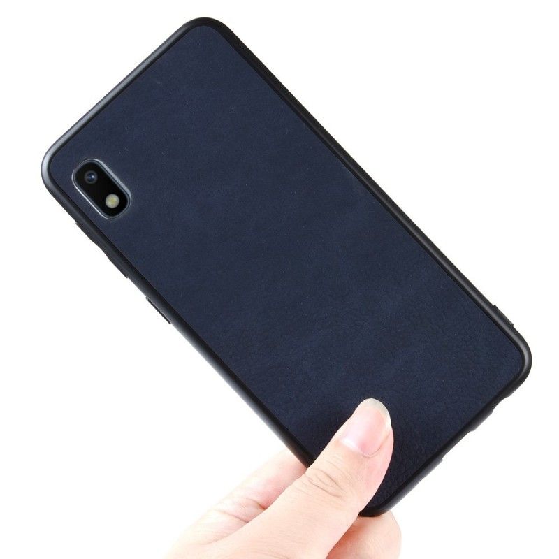 Coque Samsung Galaxy A10 Style Cuir