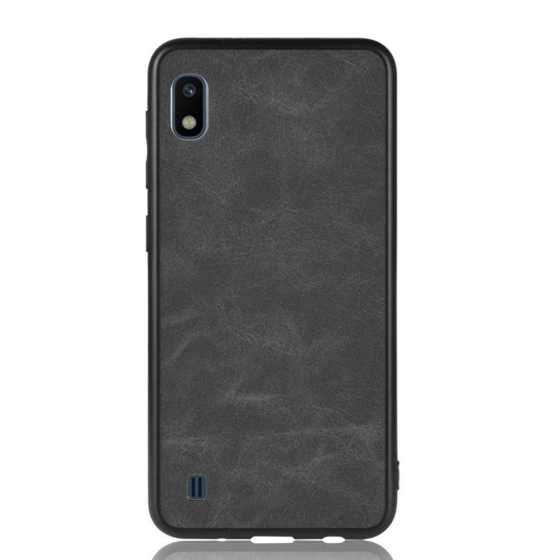 Coque Samsung Galaxy A10 Style Cuir