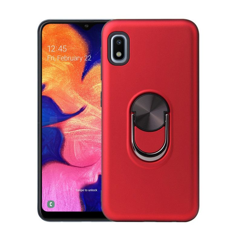 Coque Samsung Galaxy A10e Détachable Anneau Rotatif