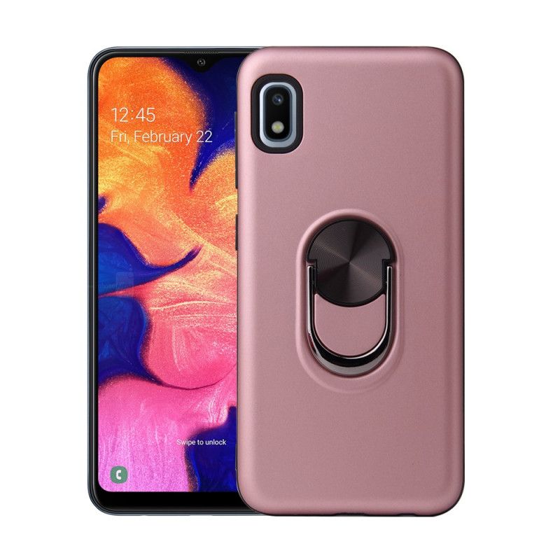 Coque Samsung Galaxy A10e Détachable Anneau Rotatif