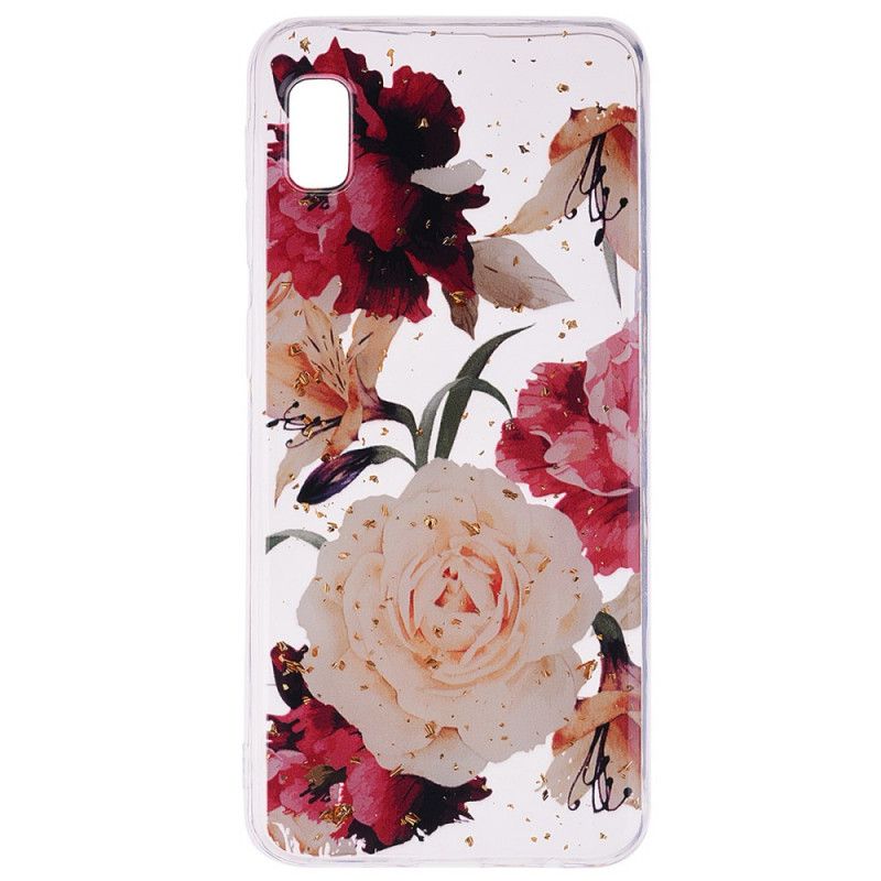 Coque Samsung Galaxy A10e Transparente Superbes Bouquets