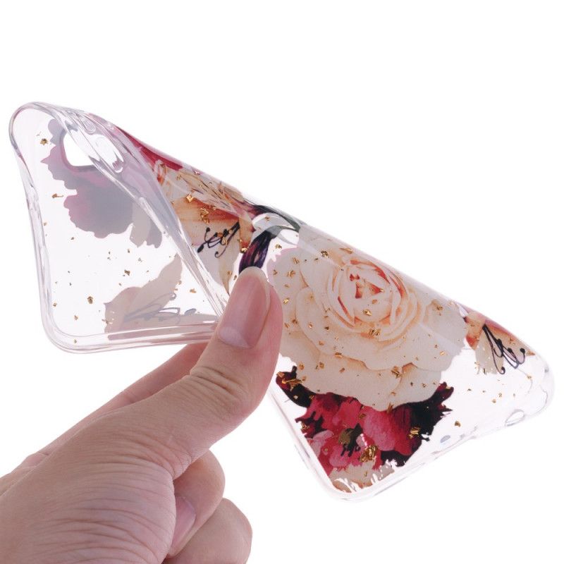 Coque Samsung Galaxy A10e Transparente Superbes Bouquets