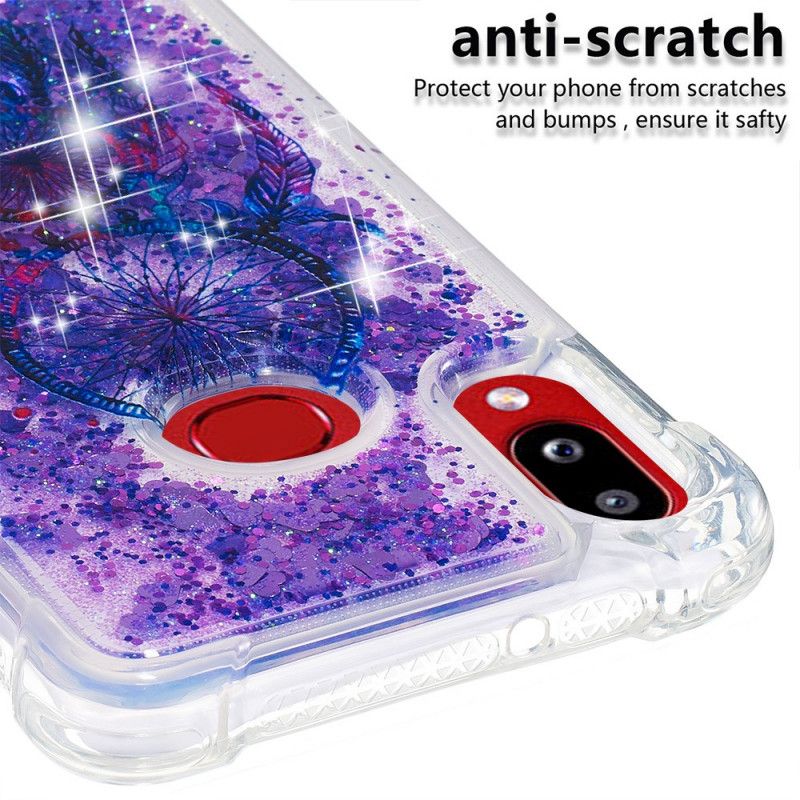 Coque Samsung Galaxy A10s Attrape Rêves Paillettes