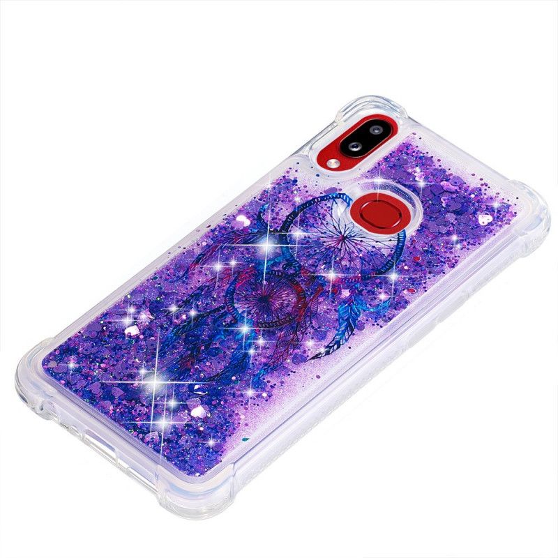 Coque Samsung Galaxy A10s Attrape Rêves Paillettes