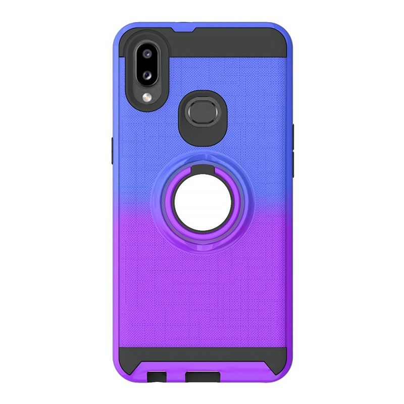 Coque Samsung Galaxy A10s Avec Anneau Gradient Color