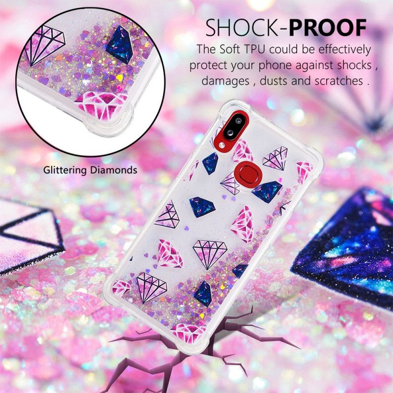 Coque Samsung Galaxy A10s Diamants Paillettes