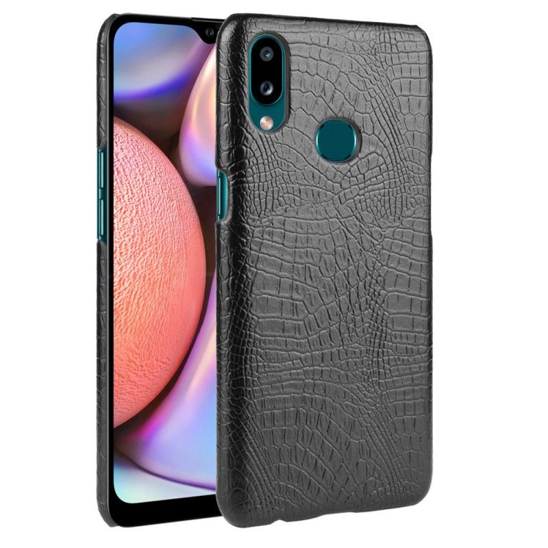 Coque Samsung Galaxy A10s Effet Peau De Crocodile