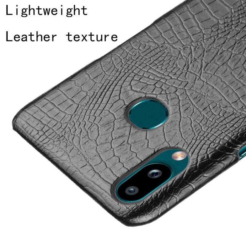 Coque Samsung Galaxy A10s Effet Peau De Crocodile