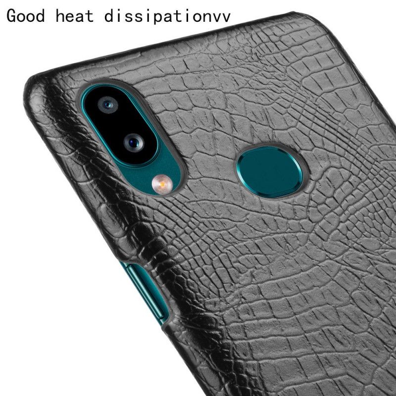 Coque Samsung Galaxy A10s Effet Peau De Crocodile