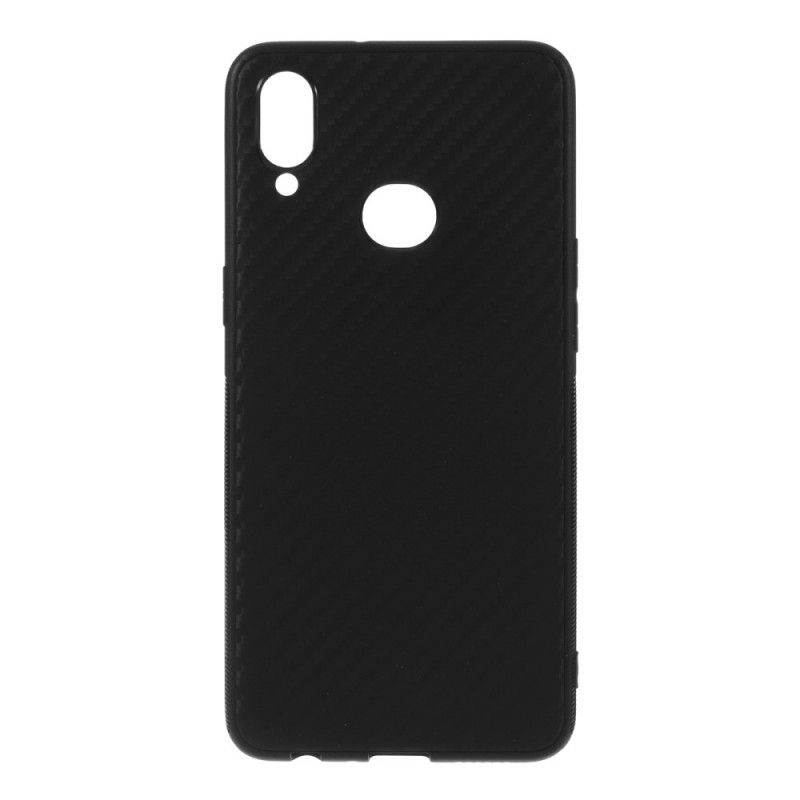 Coque Samsung Galaxy A10s Fibre Carbone Simple