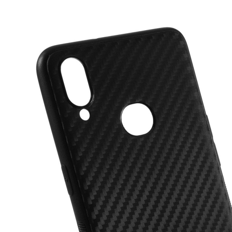 Coque Samsung Galaxy A10s Fibre Carbone Simple