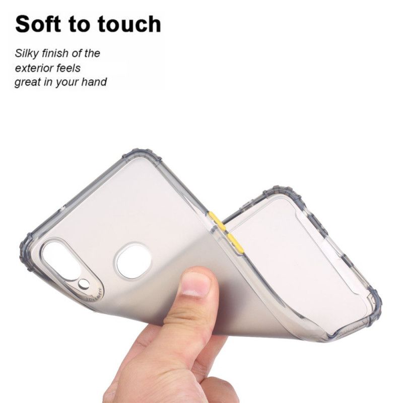 Coque Samsung Galaxy A10s Silicone Flexible Boutons Colorés