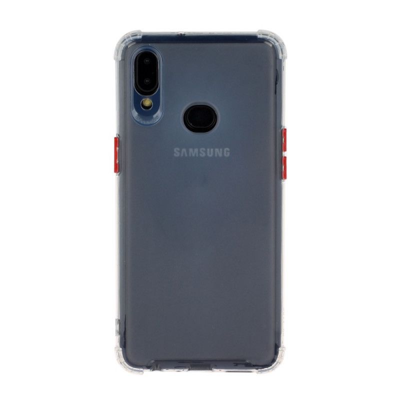 Coque Samsung Galaxy A10s Silicone Flexible Boutons Colorés