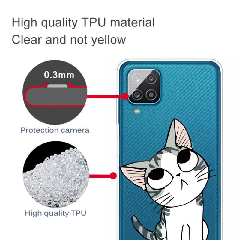 Coque Samsung Galaxy A12 Charmant Chat