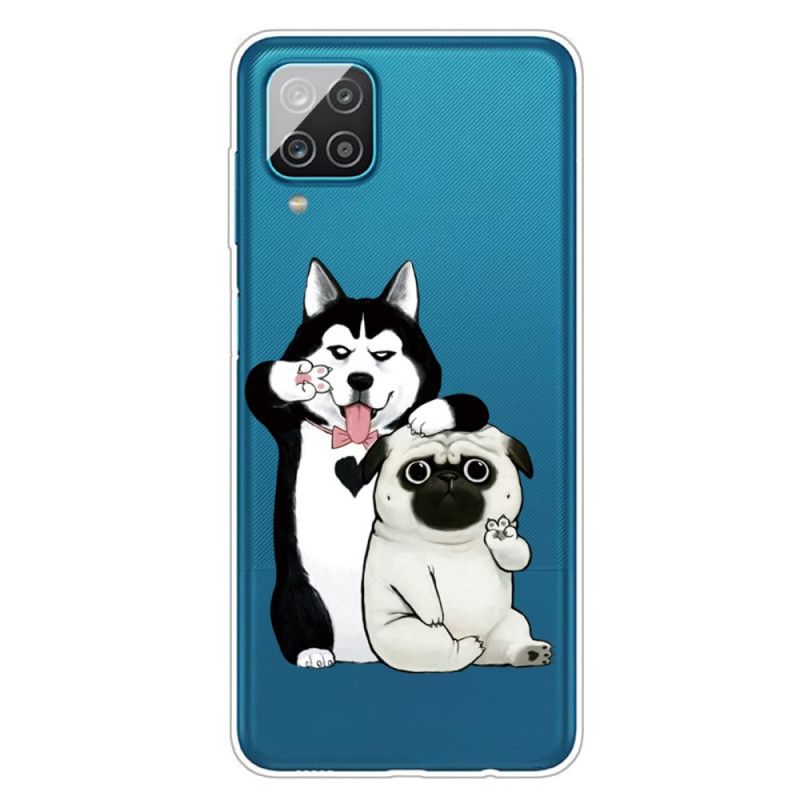 Coque Samsung Galaxy A12 Drôles De Chiens