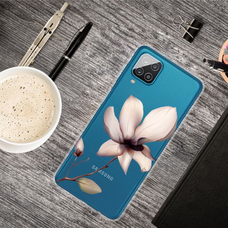 Coque Samsung Galaxy A12 Florale Premium