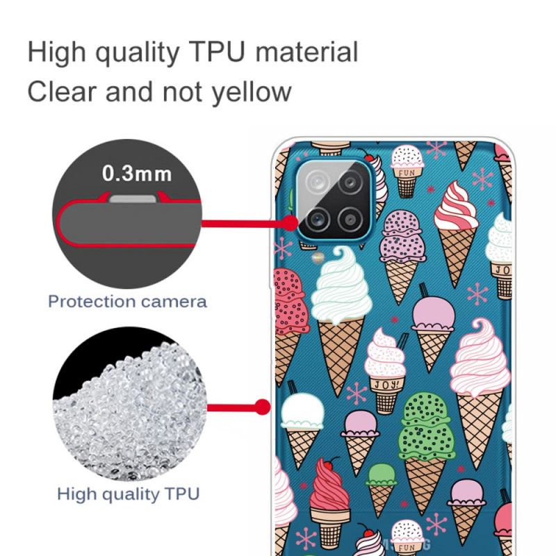 Coque Samsung Galaxy A12 Glaces À La Crème