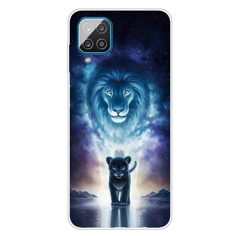 Coque Samsung Galaxy A12 Lionceau