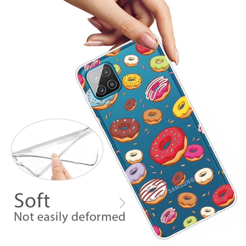 Coque Samsung Galaxy A12 Love Donuts