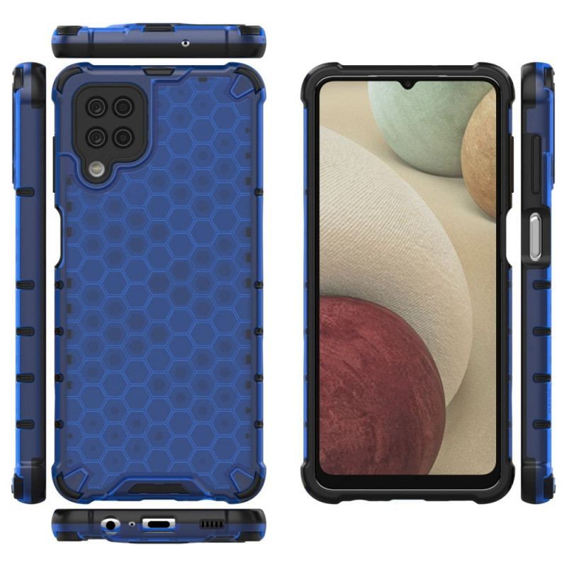 Coque Samsung Galaxy A12 / M12 à Cordon Nid d'abeille