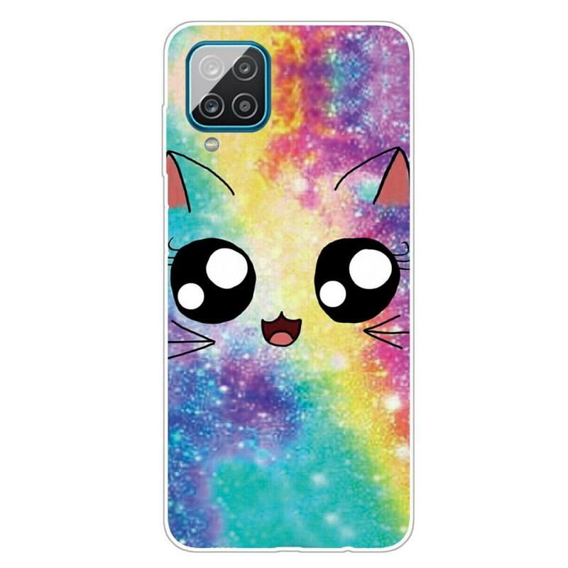 Coque Samsung Galaxy A12 / M12 Chat Cartoon