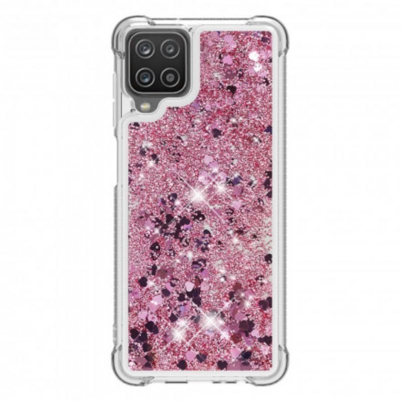 Coque Samsung Galaxy A12 / M12 Désire Paillettes