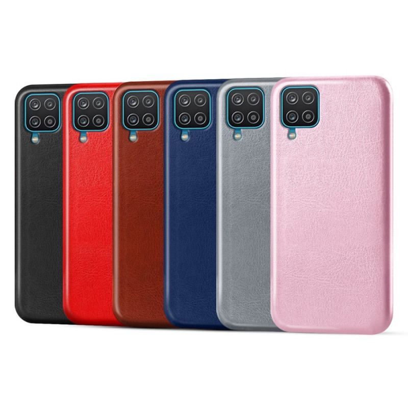 Coque Samsung Galaxy A12 / M12 Effet Cuir KSQ