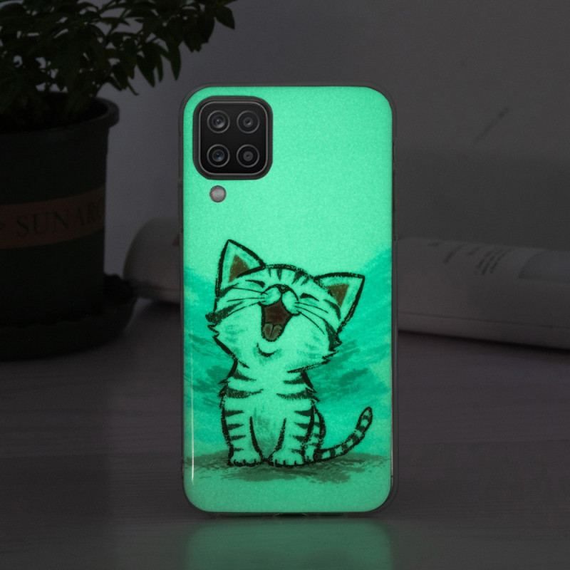 Coque Samsung Galaxy A12 / M12 Fluorescente Chat