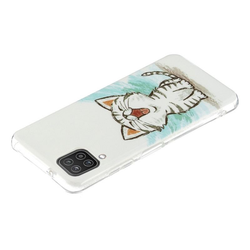 Coque Samsung Galaxy A12 / M12 Fluorescente Chat