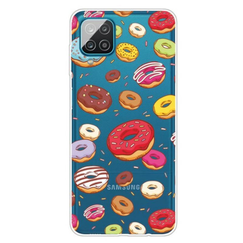 Coque Samsung Galaxy A12 / M12 Love Donuts