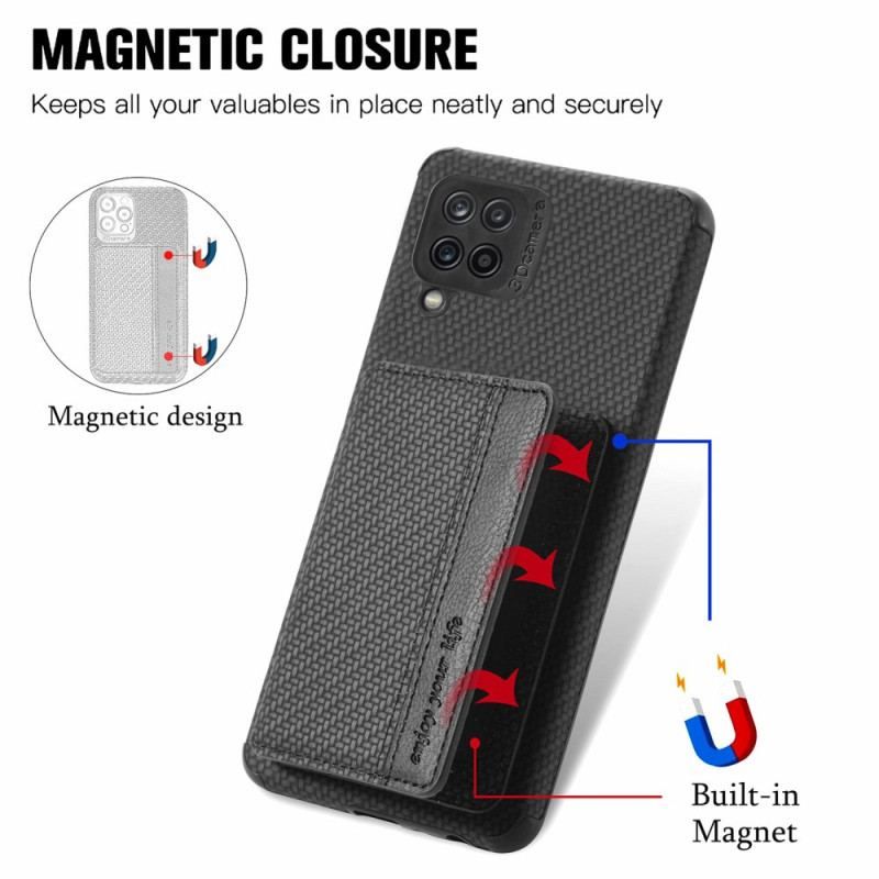 Coque Samsung Galaxy A12 / M12 RFID Porte-Cartes Support