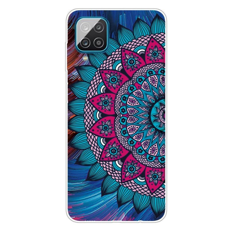 Coque Samsung Galaxy A12 Mandala Coloré