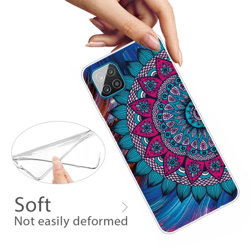 Coque Samsung Galaxy A12 Mandala Coloré