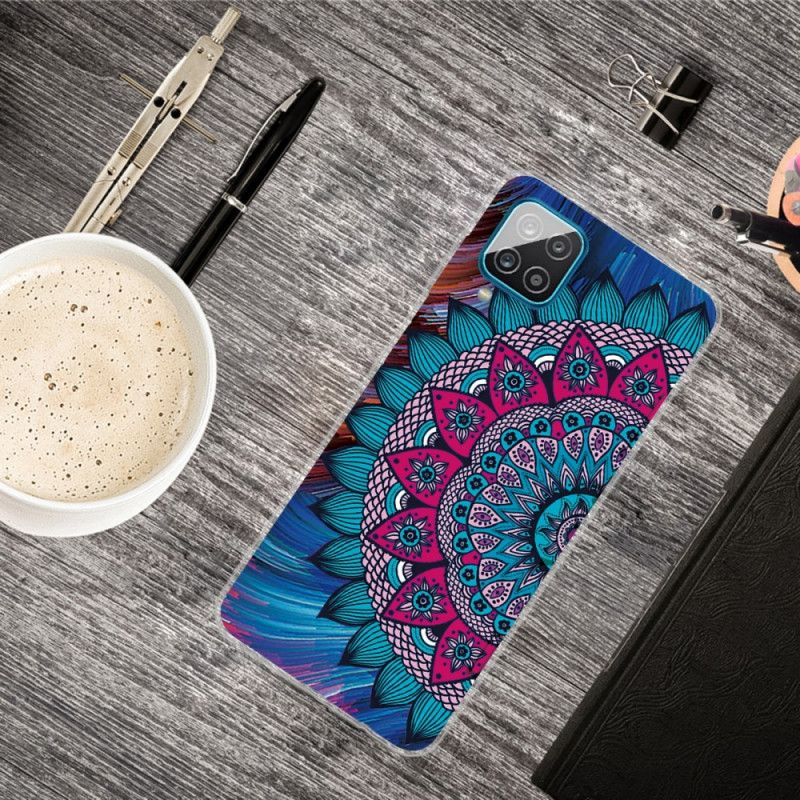 Coque Samsung Galaxy A12 Mandala Coloré