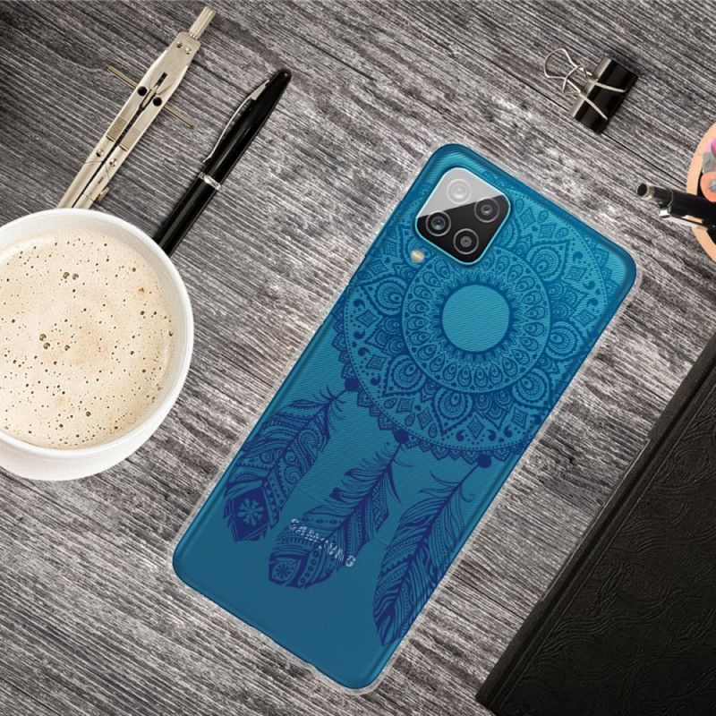 Coque Samsung Galaxy A12 Mandala Floral Unique