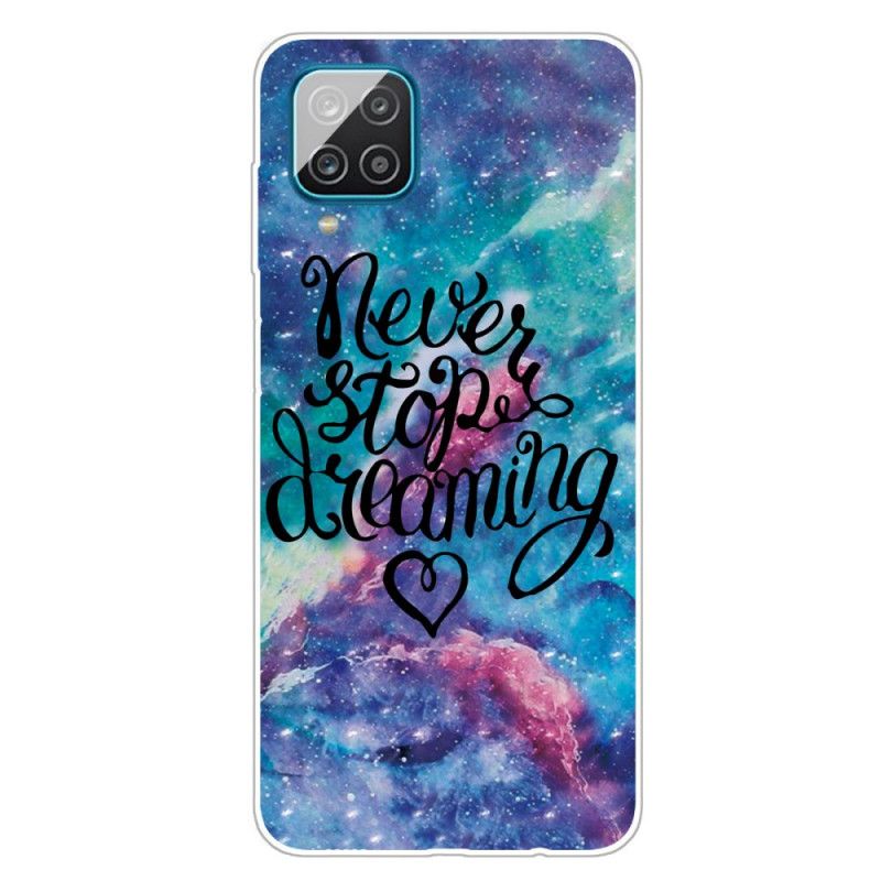 Coque Samsung Galaxy A12 Never Stop Dreaming